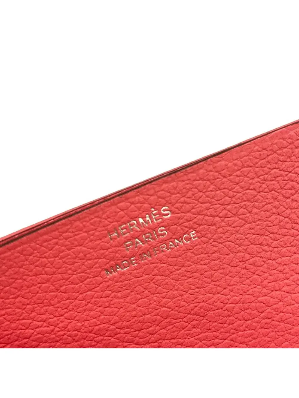 Hermes H Sellier Rose Azalee Veau Epsom #278417H10B